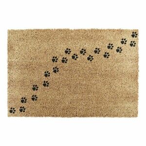 Kókuszrost lábtörlő 40x60 cm Paw Prints – Artsy Doormats kép