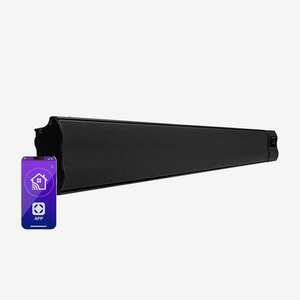 Blumfeldt Cosmic Beam Smart 30, infravörös hősugárzó, 3000 W, vezérlés applikáción keresztül, fekete kép