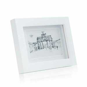 Casa Chic Everton, képkeret, téglalap alakú, fényképek 14 x 9 cm, paszpartu, üveg kép