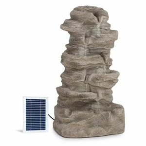 Blumfeldt Stonehenge XL, napelemes szökőkút, LED világítás, polyresin, lítium-ion akkumulátor kép