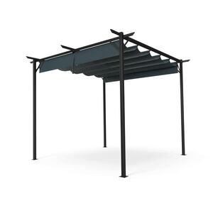 Blumfeldt Pantheon Robust Pergola, 3x3 m időjárásálló porszórt acél kép
