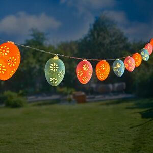 Napelemes fénylánc Tojás kép