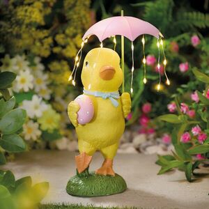 Szolár díszcsibe esernyővel kép