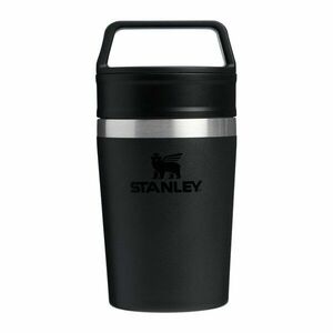 Fekete rozsdamentes acél termobögre 230 ml Café-To-Go Travel Mug Black 2.0 – Stanley kép
