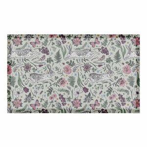 PVC lábtörlő 40x70 cm Hare Wildflowers – Artsy Doormats kép