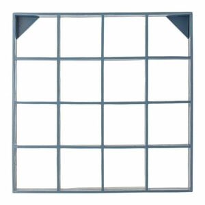 Kék többszintes újrahasznosított fa fali polc 70 cm Bekka – Bloomingville kép