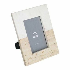 Fehér kő álló képkeret 18x23 cm Uria – Kave Home kép