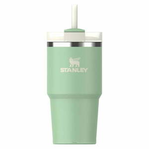 Zsályaszínű rozsdamentes acél termosz szívószállal 600 ml Quencher H2.0 FlowState Tumbler Pistachio – Stanley kép