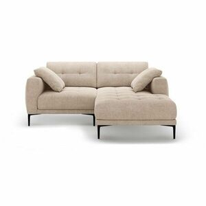 Világosbarna sarokkanapé (jobb oldali-heverő résszel) Bemy – Micadoni kép