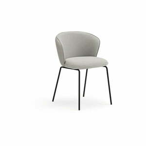 Világosszürke kárpitozott étkezőfotel szett 2 db-os Add – Teulat kép