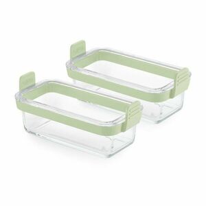 Üveg sütőforma szett forrólevegős fritőzhöz 2 db-os 20x9, 5 cm – Lékué kép