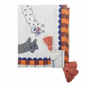 Pamutkeverék takaró 130x155 cm Missy – Bloomingville kép