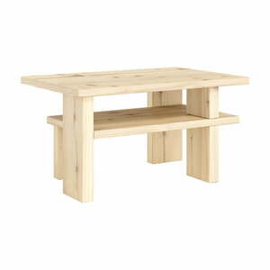 Natúr színű borovi fenyő dohányzóasztal 45x68 cm Japan – Karup Design kép