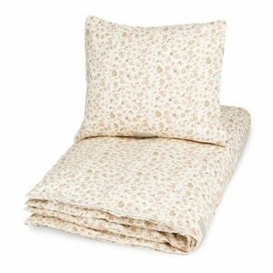 Bézs bio pamut gyerek ágyneműhuzat babaágyhoz 70x100 cm Augusta – Cam Cam Copenhagen kép