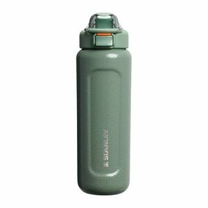 Zöld rozsdamentes acél utazó ivópalack 700 ml Wellspring Bottle Hammertone Green – Stanley kép
