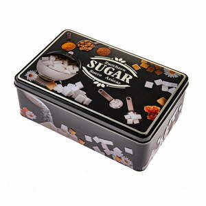 Fém cukortartó doboz Black3D – Dakls kép