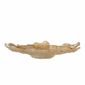 Bézs üveg tál ø 38, 5 cm Asimi – Bloomingville kép