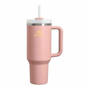 Barackszínű rozsdamentes acél termosz szívószállal 1, 18 l Quencher H2.O FlowState™ Tumbler Peach Rose – Stanley kép