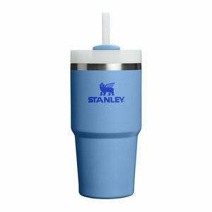 Kék rozsdamentes acél termosz szívószállal 600 ml Quencher H2.O FlowState™ Tumbler Blue Sky – Stanley kép