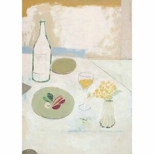 Poszter 30x40 cm Fleurs Jaunes – Max Ososki – The Poster Club kép