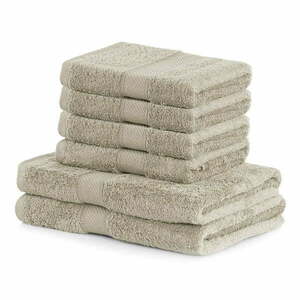 Bamby Beige szett 2 db bézs fürdőlepedővel és 4 db törölközővel - DecoKing kép