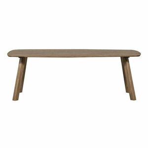 Tölgyfa étkezőasztal 100x220 cm Tablo – WOOOD kép