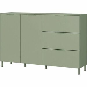 Zöld matt komód 151x98x40 cm Savoca – Germania kép