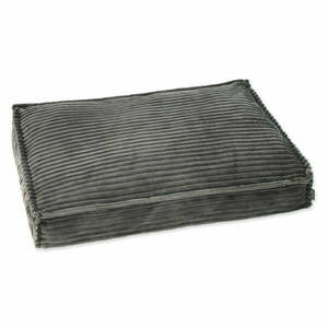 Sötétszürke matrac kutyáknak 90x60 cm Dog Fantasy Stripe – Plaček Pet Products kép