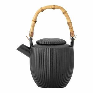 Fekete kőedény teáskanna 850 ml Neri – Bloomingville kép