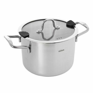 Rozsdamentes acél edény fedővel 4, 6 l Venice – Orion kép