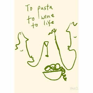 Poszter 30x40 cm To Life – Ruby Hughes – The Poster Club kép