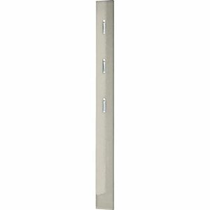 Krémszínű fényes fali fogas 15 cm – Germania kép