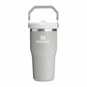 Világosszürke rozsdamentes acél termosz 600 ml IceFlow™ Flip Straw 2.0 Tumbler Ash – Stanley kép
