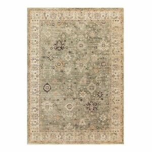 Zöld-bézs kézi szövésű szőnyeg 160x240 cm Heriz Ornate – Asiatic Carpets kép