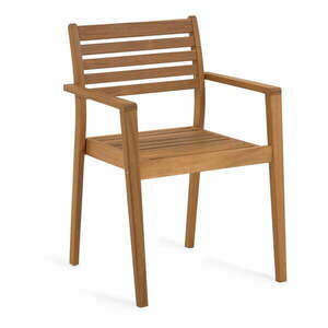 Natúr színű tömörfa kerti szék Hanzel – Kave Home kép