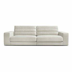 Bézs bársony kanapé 276 cm Sierra – Bobochic Paris kép