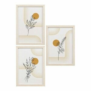 Világos natúr színű fali képkeret szett 3 db-os 21x30 cm Madison – House Nordic kép