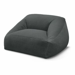 Sötétszürke műszőrme babzsákfotel Lilibet – Bobochic Paris kép