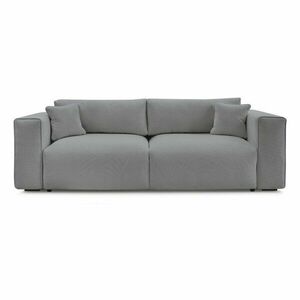 Szürke kinyitható-tárolóhelyes kanapé 265 cm Ezechiel – Bobochic Paris kép