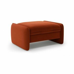 Téglavörös bársony lábtartó Georgia – Micadoni kép