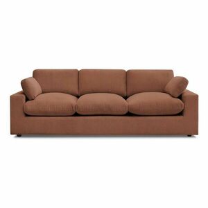 Narancssárga kordbársony kanapé 250 cm Belair – Bobochic Paris kép