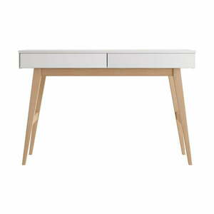 Gyerek íróasztal fehér asztallappal 60x120 cm Swing – Pinio kép