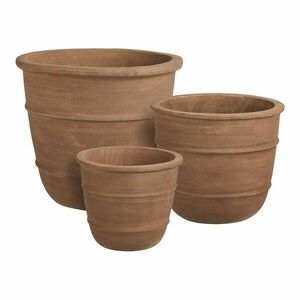 Terrakotta virágcserép készlet 3 db-os ø 48 cm Kragholm – House Nordic kép