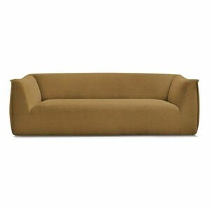 Mustársárga kordbársony kanapé 242 cm Giorgia – Bobochic Paris kép