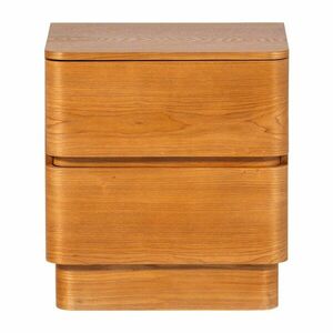 Natúr színű éjjeliszekrény Fejo – WOOOD kép