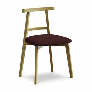 Borvörös tömörfa étkezőszék Ohelo – Makamii kép