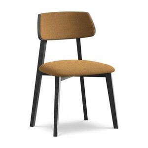 Terrakotta színű tömörfa étkezőszék Niu – Makamii kép