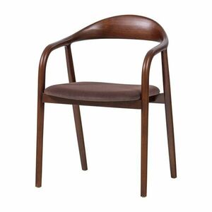 Barna bükkfa karfás étkezőszék Bran – WOOOD kép