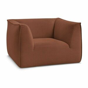 Narancssárga kordbársony fotel Giorgia – Bobochic Paris kép