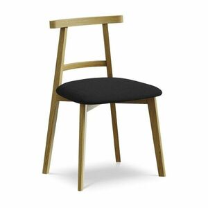 Fekete tömörfa étkezőszék Ohelo – Makamii kép